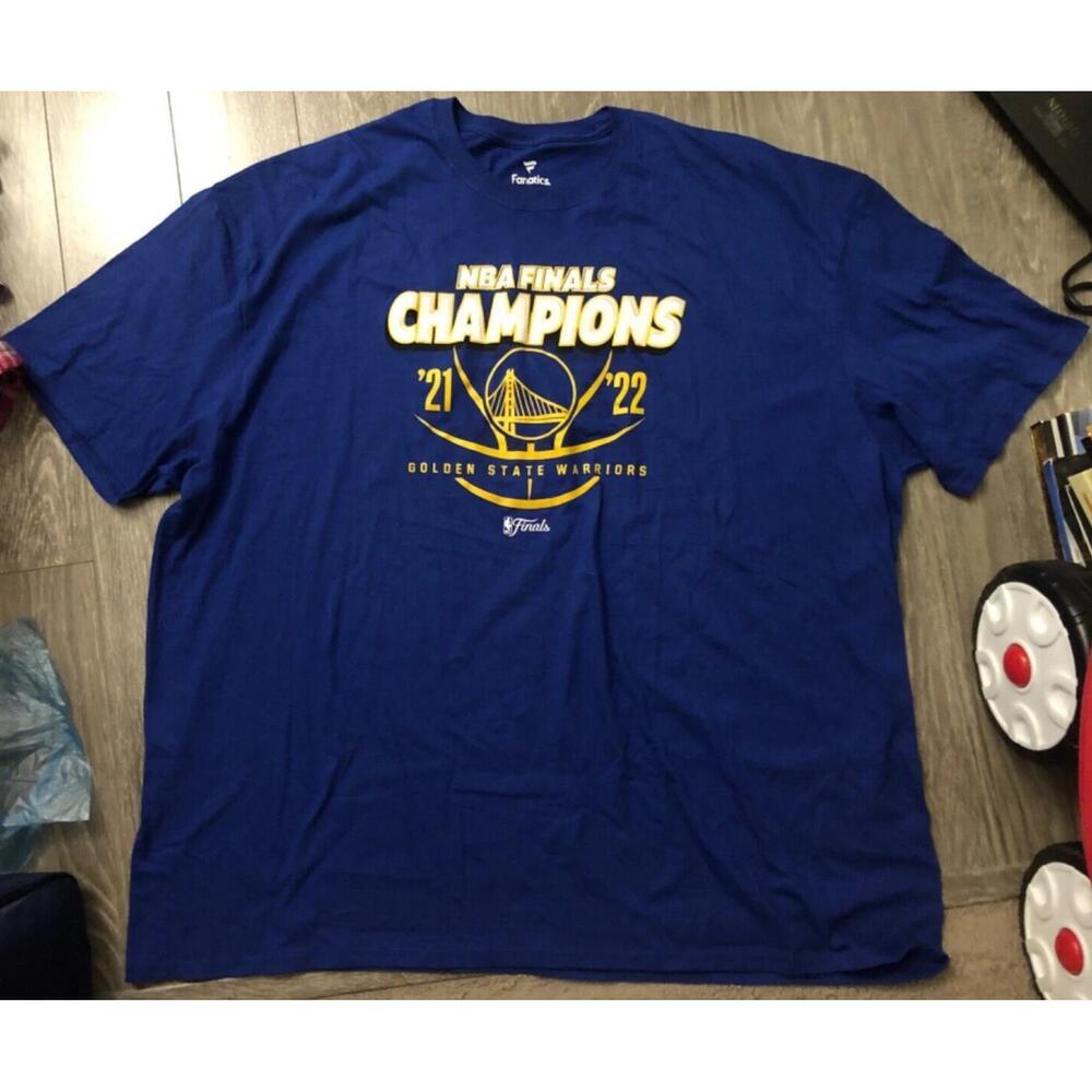 T Shirt Nba Finals Champions Golden State Warriors Used 4Xl
